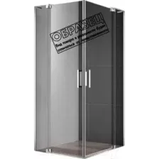 Душевой уголок Cezares SLIDER-A-2-80/90-GRIGIO-GM