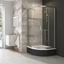 Душевой уголок Ravak Blix BLCP4 SABINA 80x80 (серебристый/прозрачное)