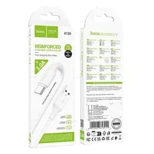 Кабель USB на Type-C Hoco X120 белый