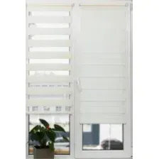 Рулонная штора АС МАРТ Баланс 72x160 (слоновая кость)