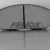 Комплект тормозных колодок, дисковый тормоз FENOX BP43128