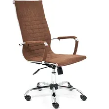 Офисное кресло TetChair Urban (флок, коричневый 6)