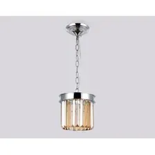 Подвесная люстра Ambrella light TR5102 CH/TI (хром/янтарь)