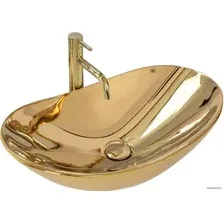 Умывальник Rea Royal (золотой)