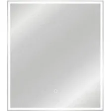 Symbolite Шкаф с зеркалом для ванной Квартет 50x80 (с подсветкой, сенсор на зеркале)