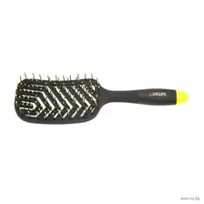 Щетка массажная продувная "Banana Black" (8 рядов)