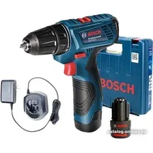 Ударная дрель-шуруповерт Bosch GSB 120-LI Professional 06019G8180 (с 1-им АКБ, кейс, китайская вилка)