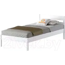 Кровать Домаклево Мечта 80x200 (береза/белый)