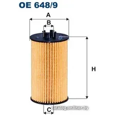 Масляный фильтр Filtron OE648/9