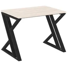 Стол письменный RIVA VR.L-SRZ-1.7 Black, денвер светлый