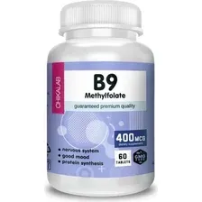 Витамины, минералы Chikalab Vitamin B9 (60 таблеток)