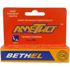 Клей Алмаз Холодная сварка Аметист термостойкий / 8902093 (58г)