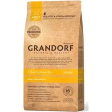Сухой корм для собак Grandorf Probiotic Adult Mini 4Meat Brown Rice (Пробиотик 4 мяса с коричневым рисом) 3 кг