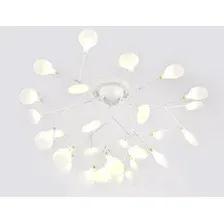Люстра средней высоты Ambrella light TR3011/27 WH/FR (белый/матовый)