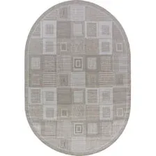 Ковры тканные KAIR S138, 1,4*2, OVAL, BEIGE