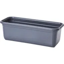 Кашпо Formplastic 5185-014 (матовый антрацит)
