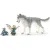 Набор фигурок коллекционных Schleich Лайкос, Нугур и Пиу / 70710