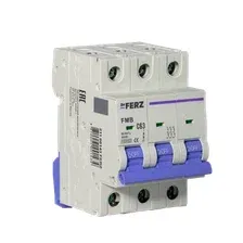 Выключатель автоматический Dr.Ferz FMB-C 10kA 3P 63 C 21100143FERZ