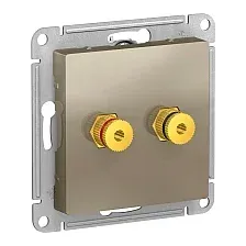 Розетка акустическая Systeme Electric AtlasDesign ATN000587