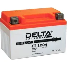 Мотоциклетный аккумулятор Delta CT 1204 (4 А·ч)
