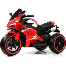 Детский мотоцикл RiverToys М777БХ (красный)