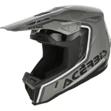 Мотошлем Acerbis Whoops Graphic 0026829.293.064 (M, серый/черный)