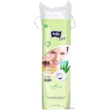 Ватные диски Bella Cotton Care с экстрактом алоэ (100 шт)