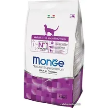 Сухой корм для кошек Monge Adult Rich in Chicken 10 кг