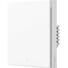 Выключатель Aqara Smart Wall Switch H1 одноклавишный без нейтрали (белый)