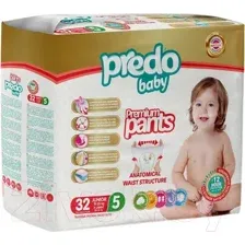Трусики-подгузники Predo Baby Pants №5 11-25 кг (32 шт)
