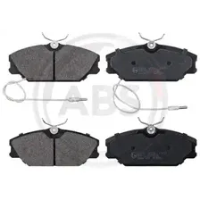 Тормозные колодки дисковые передняя ось A.B.S. 36174