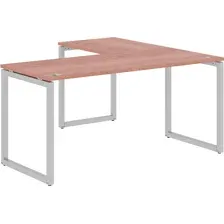 Стол угловой Xten-Q XQCT 1615 Silver (L), дуб сонома