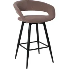 Стул барный BARNY-R 700 b05 latte lux/черный