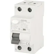 Устройство защитного отключения GEYA GYL9 2P 25A 6 кА 30мА AC GYL92P25A30MA
