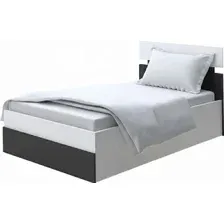 Кровать PROxSON Milton с ПМ 80x200 (белый/черный)