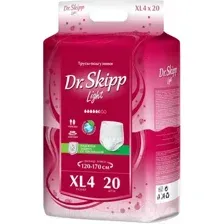 Трусы впитывающие для взрослых Dr.Skipp Light XL-4 (20шт)