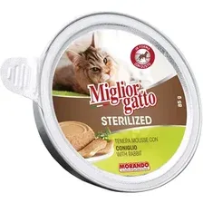 Пресервы MigliorGatto Steril Rabbit 85 г