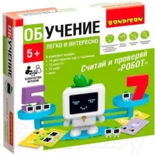 Развивающая игра Bondibon Считай и проверяй. Робот / ВВ5192