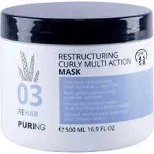 Маска для волос Puring 03 Rehab Restructuring Curly Multiaction Mask, реструктурирующий, для кудрявых волос, 500 мл