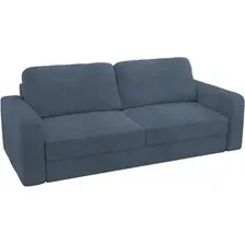 Диван Mio Tesoro Aurora (Velutto 48 синий denim)