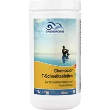 Химия для бассейна Chemoform Кемохлор T быстрорастворимые таблетки 1кг