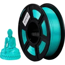 Филамент NV Print NV-3D-SILK-PLA-P-GREEN (1.75мм, 1кг, зеленый)
