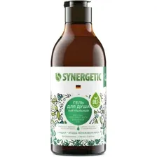 Гель для душа Synergetic Натуральный Биоразлагаемый Сандал и ягоды можжевельника (380мл)