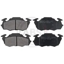 Тормозные колодки дисковые передняя ось A.B.S. 36971