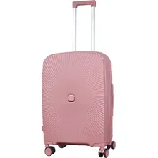 Чемодан-спиннер Eurobags PP-N81 (L, розовый)