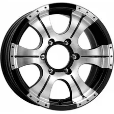 Литые диски K&amp;K Байконур 15x7" 6x139.7мм DIA 108.5мм ET 20мм Алмаз черный