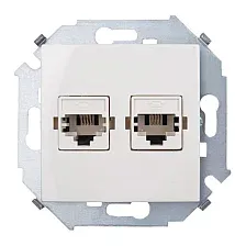 Розетка Simon 1591589-031 (слоновая кость)