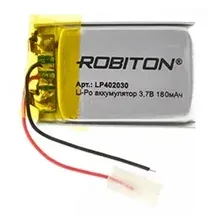 Аккумулятор Robiton LP402030 180mAh 1 шт