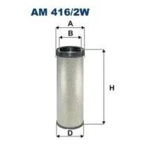 Фильтр воздушный FILTRON AM 416/2W