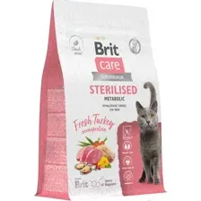 Сухой корм для кошек Brit Кеа Cat Sterilised Metabolic с индейкой 400 г